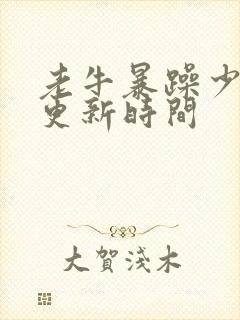 老牛暴躁少女的更新时间