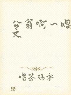 公翁啊～嗯啊h文