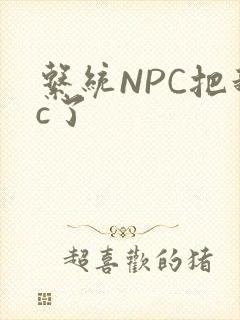 系统NPC把我c了