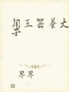 用玉器养大的皇子