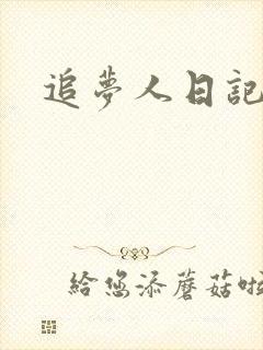 追梦人日记网