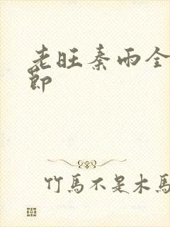 老旺秦雨全部章节