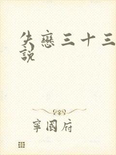 失恋三十三天小说