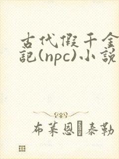 古代假千金挨日记(npc)小说