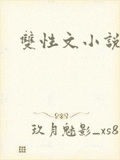 双性文小说