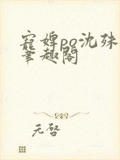 宠婢po沈殊辞笔趣阁