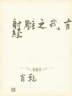 射雕之我有太玄经