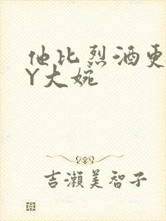 他比烈酒更撩BY大婉