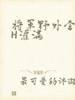 将军野外含公主H灌满