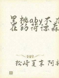 黑桃aby不存在的荷德森笔趣阁