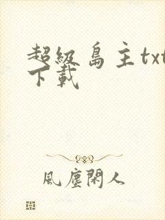 超级岛主txt下载