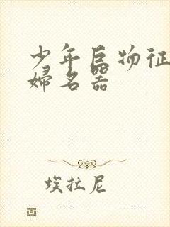 少年巨物征服美妇名器