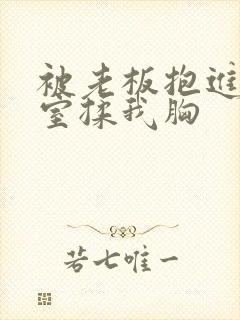 被老板抱进办公室揉我胸