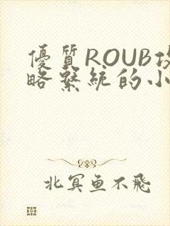 优质ROUB攻略系统的小说最新章节