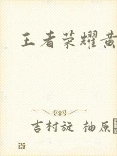 王者荣耀黄化网