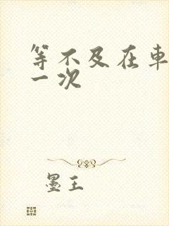 等不及在车里做一次