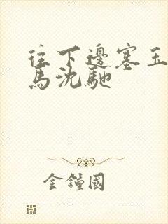 往下边塞玉器骑马沈驰