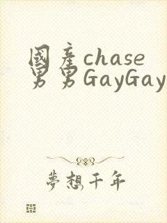 国产chase男男GayGay