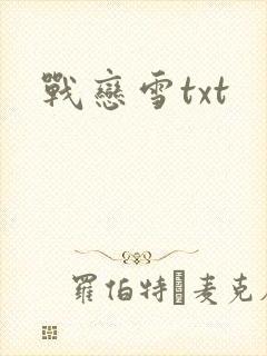 战恋雪txt