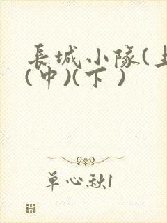 长城小队(上)(中)(下 )