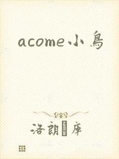 acome小鸟