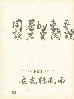 同居by东哥小说免费阅读全文无弹窗