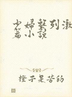 少妇系列激情短篇小说