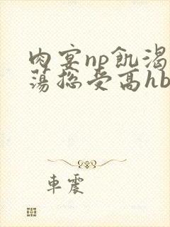 肉宴np饥渴放荡总受高hbl