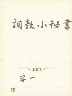 调教小秘书