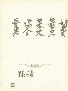 爱你是最好的时光全文免费阅读