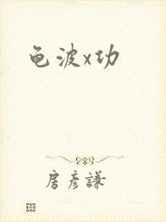 龟波x功