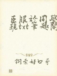 臣服于同学的母亲txt笔趣阁