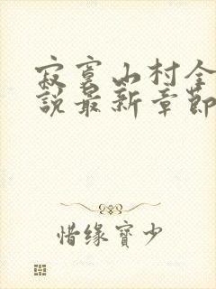 寂寞山村全部小说最新章节