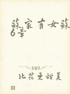 苏家有女苏杳56章