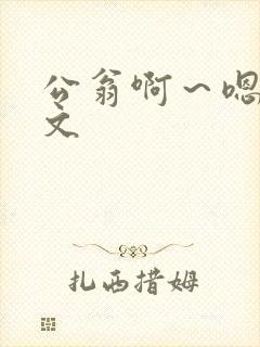 公翁啊～嗯啊h文