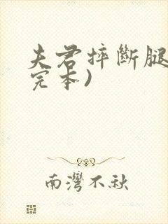 夫君摔断腿后(完本)