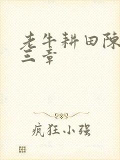 老牛耕田陈雪第三章