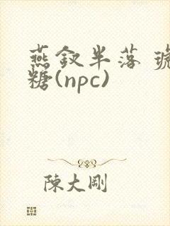 燕钗半落 琥珀糖(npc)