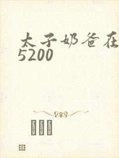 太子奶爸在花都5200