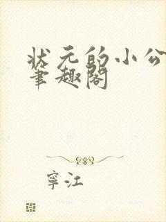 状元的小公主 笔趣阁