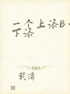 一个上添B一个下添