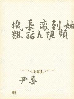 机长脔到她哭h粗话h视频