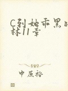 C到她乖黑暗森林11章
