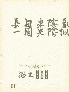 长日光阴 乱作一团光阴似箭