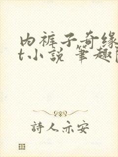 内裤子奇缘txt小说 笔趣阁