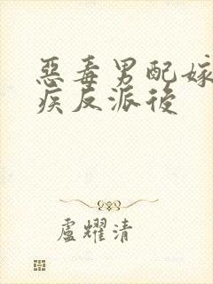 恶毒男配嫁给残疾反派后