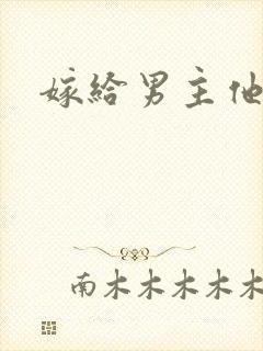 嫁给男主他爸爸