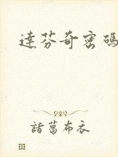 达芬奇密码小说