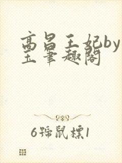 高昌王妃by黛玉笔趣阁