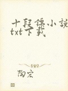 十段锦小说全本txt下载